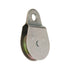 King Chain 2-1/2" Fixed Eye Heavy-Duty Single Rope Pulley